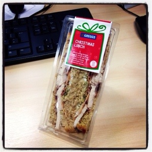 REVIEW: Christmas Lunch by Greggs&nbsp;(2013)