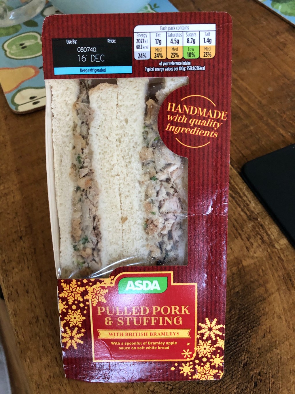 REVIEW: Pulled Pork and Stuffing by&nbsp;Asda